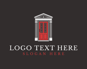 Garage Door - House Door Interior Design logo design