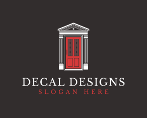 House Door Interior Design  logo design