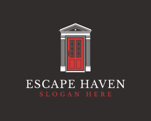 Escape - House Door Interior Design logo design