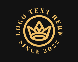 Crown - Gold Crown Boutique logo design