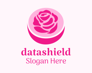 Rose Flower Pot Logo