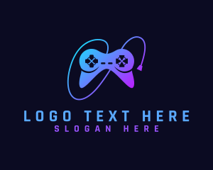 Console - Gaming Console Controller Gadget logo design