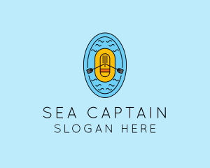 Ocean Rescue Lifeboat logo design