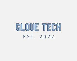 Modern Tech Wordmark logo design