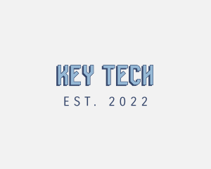 Modern Tech Wordmark logo design