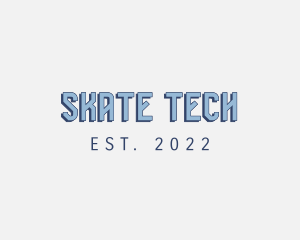 Modern Tech Wordmark logo design