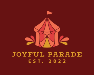 Parade - Funfair Playground Tent logo design