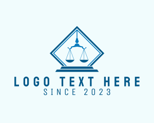 Law - Justice Scale Legal Service logo design