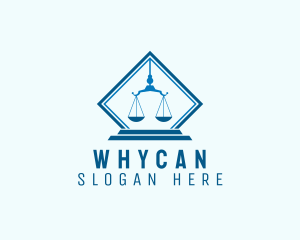 Justice Scale Legal Service Logo