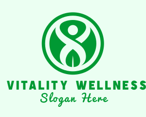 Healthy Vegetarian Lifestyle logo design