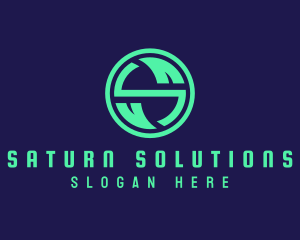 Eco Startup Letter S  logo design