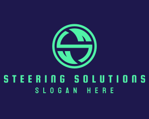 Eco Startup Letter S  logo design