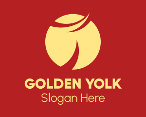 Golden Oriental Sunset logo design