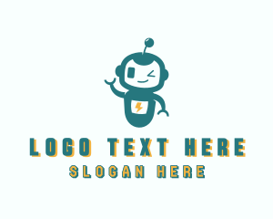 Robot - Video Game Robot logo design