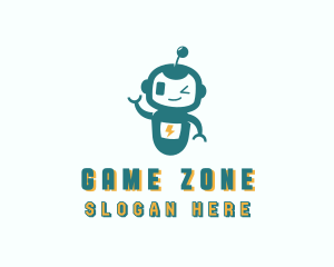 Video Game Robot logo design