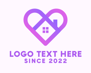 Peace - House Love Charity logo design