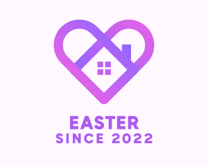 Peace - House Love Charity logo design