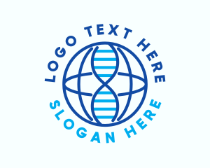 Biology - Global DNA Laboratory logo design