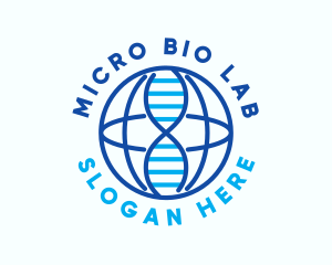 Global DNA Laboratory logo design