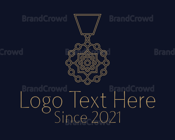 Tribal Aztec Medallion Logo