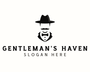 Man Grooming Tailoring logo design