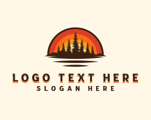 Forest - Forest Pine Tree logo design