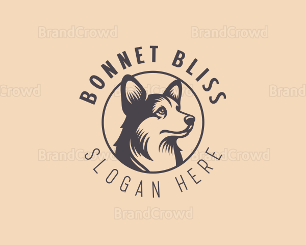 Husky Dog Breeder Logo