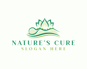 Naturopath - Body Massage Spa logo design