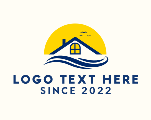 Bed And Breakfast - Tropical Real Estate Housing logo design