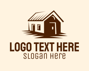 Design Studio - Brown Vintage House logo design