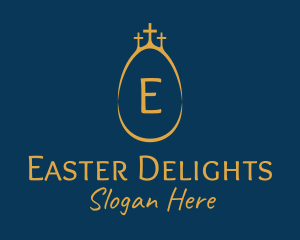 Holy Easter Egg  logo design