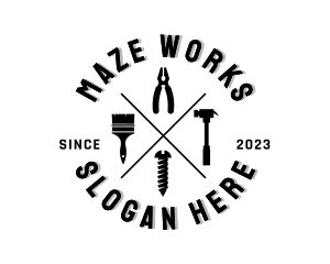 Industrial Tools Business logo design