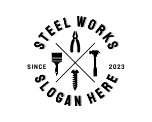 Industrial Tools Business logo design