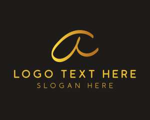 Fancy Cursive Fashion Logo