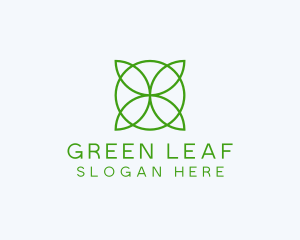 Circle Leaf Organic logo design