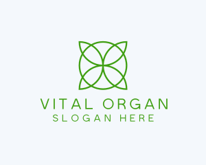 Circle Leaf Organic logo design