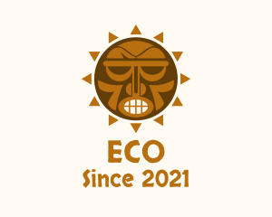 Traditional - Tribal Aztec Sun logo design