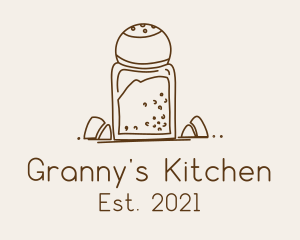 Kitchen Salt Shaker  logo design