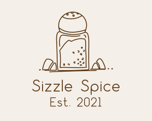 Kitchen Salt Shaker  logo design