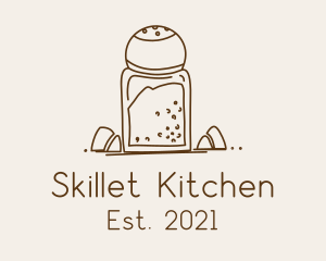 Kitchen Salt Shaker  logo design