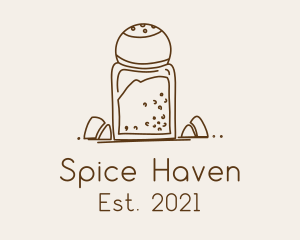 Kitchen Salt Shaker  logo design