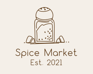 Kitchen Salt Shaker  logo design