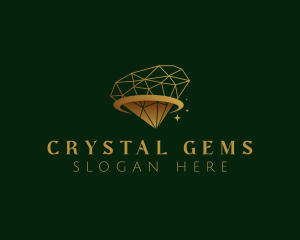 Diamond Luxury Jewelry logo design