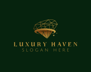 Diamond Luxury Jewelry logo design