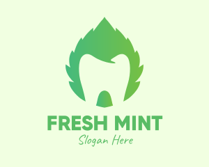 Mint - Green Mint Dental logo design