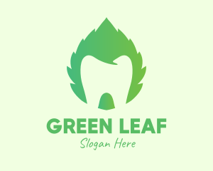 Green Mint Dental logo design