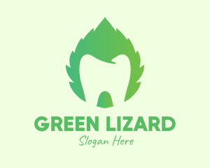 Green Mint Dental logo design