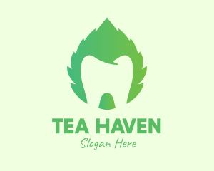 Green Mint Dental logo design