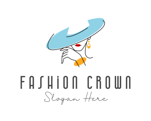 Elegant Fashion Lady logo design