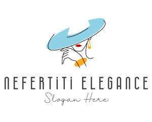 Elegant Fashion Lady logo design